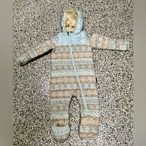 Toddle winter snow ThermoBall™ One-Piece. As new. Perfect condition